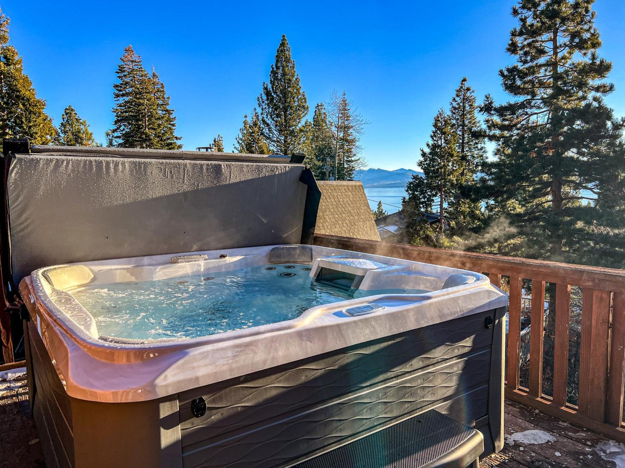 A-Frame Cabin With Hot Tub & Close To Lake Tahoe Tahoe City Esterno foto